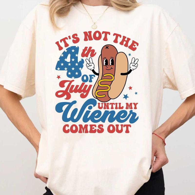 You Like 4th July Makes Me Want Hot Dog Real Bad - Adult & Kids T-Shirts, Sweatshirts & Hoodies apparel design preview 1