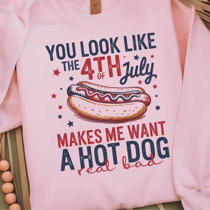 "You Like 4th July" USA Fourth Independence Day Full - Adult & Kids T-Shirts, Sweatshirts & Hoodies apparel design preview 1