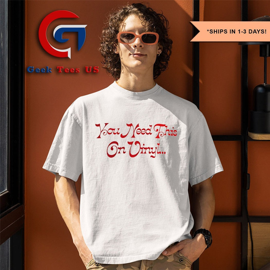 You need this on vinyl - Adult & Kids T-Shirts, Sweatshirts & Hoodies apparel design preview 1