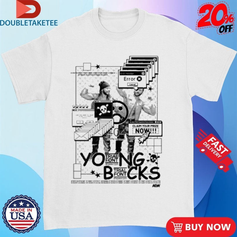 Young Bucks I Am Not Good With Computers AEW - Adult & Kids T-Shirts, Sweatshirts & Hoodies apparel design preview 1