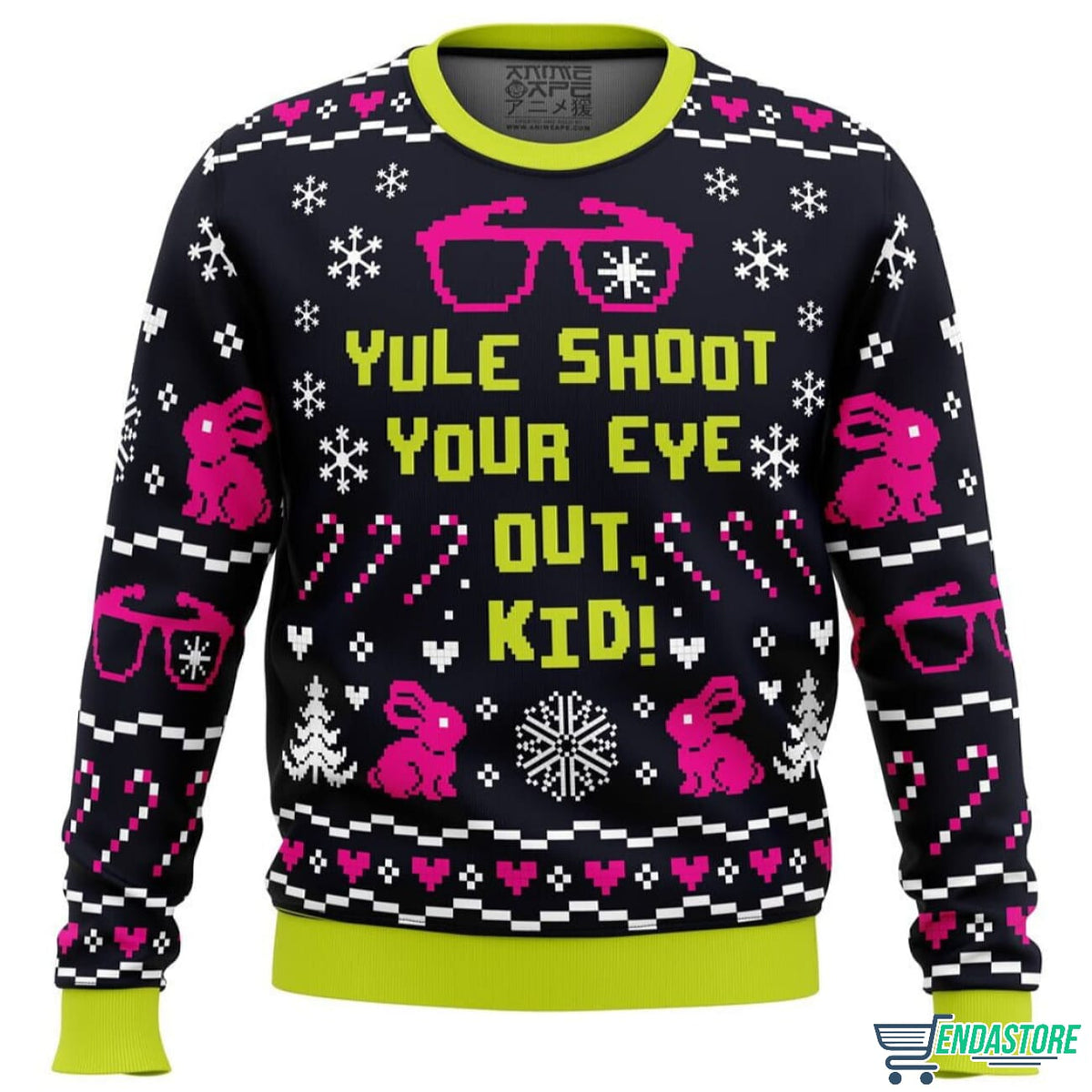Yule Shoot Your Eye Out A Christmas Story 3D Christmas Sweater - Holiday Gift product image