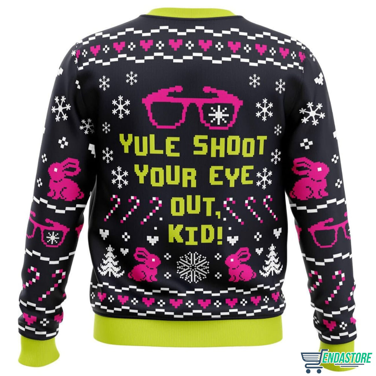 Yule Shoot Your Eye Out A Christmas Story 3D Christmas Sweater - Holiday Gift product image 2