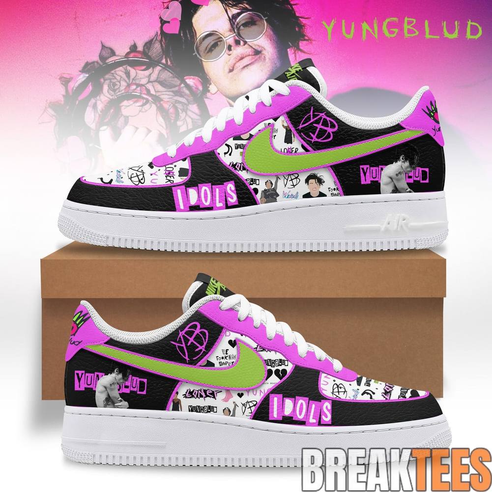 Yungblud Idols Special Edition Air Force 1 Sneaker - Adult & Kids T-Shirts, Sweatshirts & Hoodies apparel design preview 1