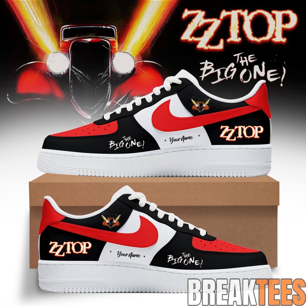 ZZ Top The Big One Custom Air Force 1 - Adult & Kids T-Shirts, Sweatshirts & Hoodies apparel design preview 1