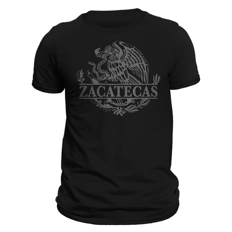 Zacatecas Mexico Eagle Emblem Mexican Flag Casual - Adult & Kids T-Shirts, Sweatshirts & Hoodies apparel design preview 1