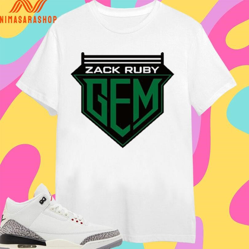 Zack Ruby Pro Wrestling Gem - Adult & Kids T-Shirts, Sweatshirts & Hoodies apparel design preview 1
