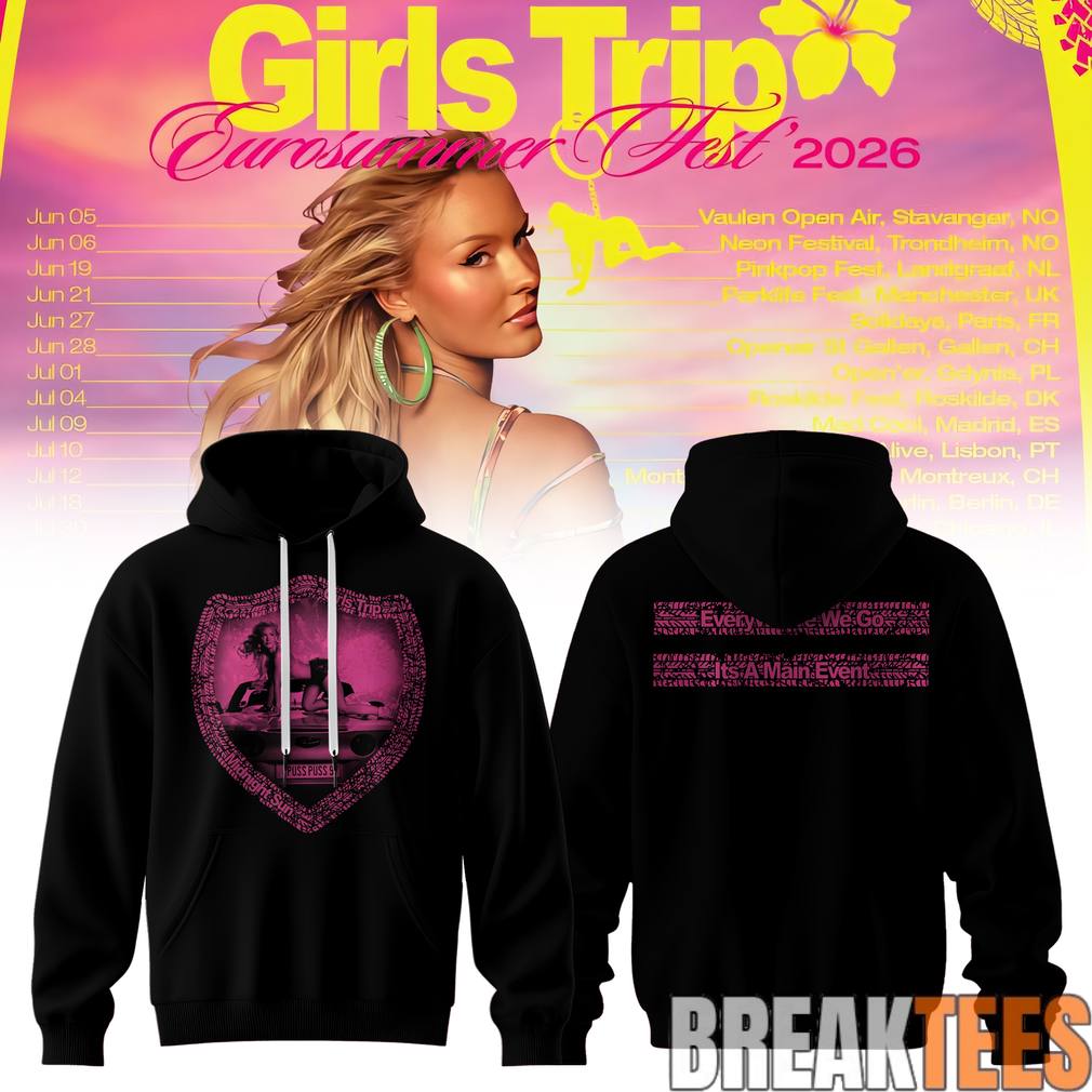 Zara Larsson Girls Trip Eurosummer Fest 2026 Special - Adult & Kids T-Shirts, Sweatshirts & Hoodies apparel design preview 1