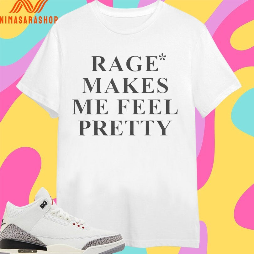 Zara Larsson Rage Makes Me Feel Pretty - Adult & Kids T-Shirts, Sweatshirts & Hoodies apparel design preview 1