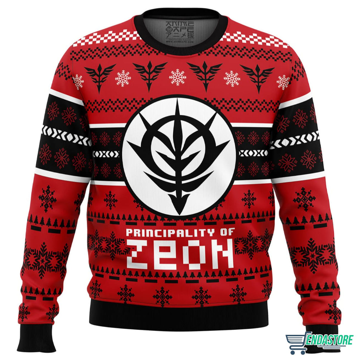 Zeon The Gundam 3D Ugly Christmas Sweater - Holiday Gift product image