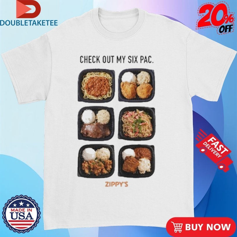 Zippy's Check Out My Six Pac - Adult & Kids T-Shirts, Sweatshirts & Hoodies apparel design preview 1