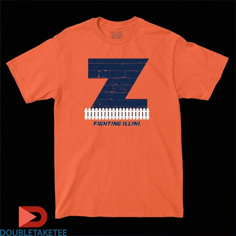 Zvonimir Ivisic Illinois Fighting Illini Z-Fence - Adult & Kids T-Shirts, Sweatshirts & Hoodies apparel design preview 1