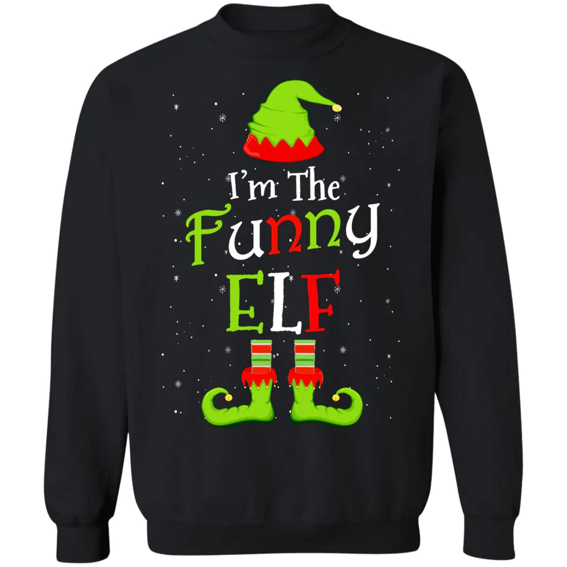 I’m the funny elf Christmas Sweater - Holiday Gift product image 2