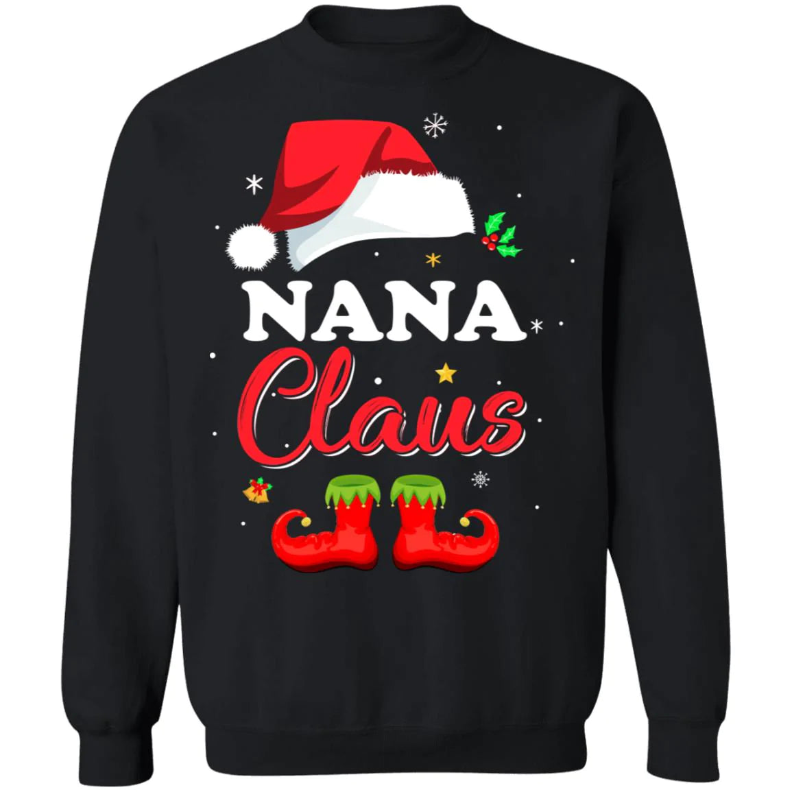 Santa nana claus Christmas Sweater - Holiday Gift product image 2