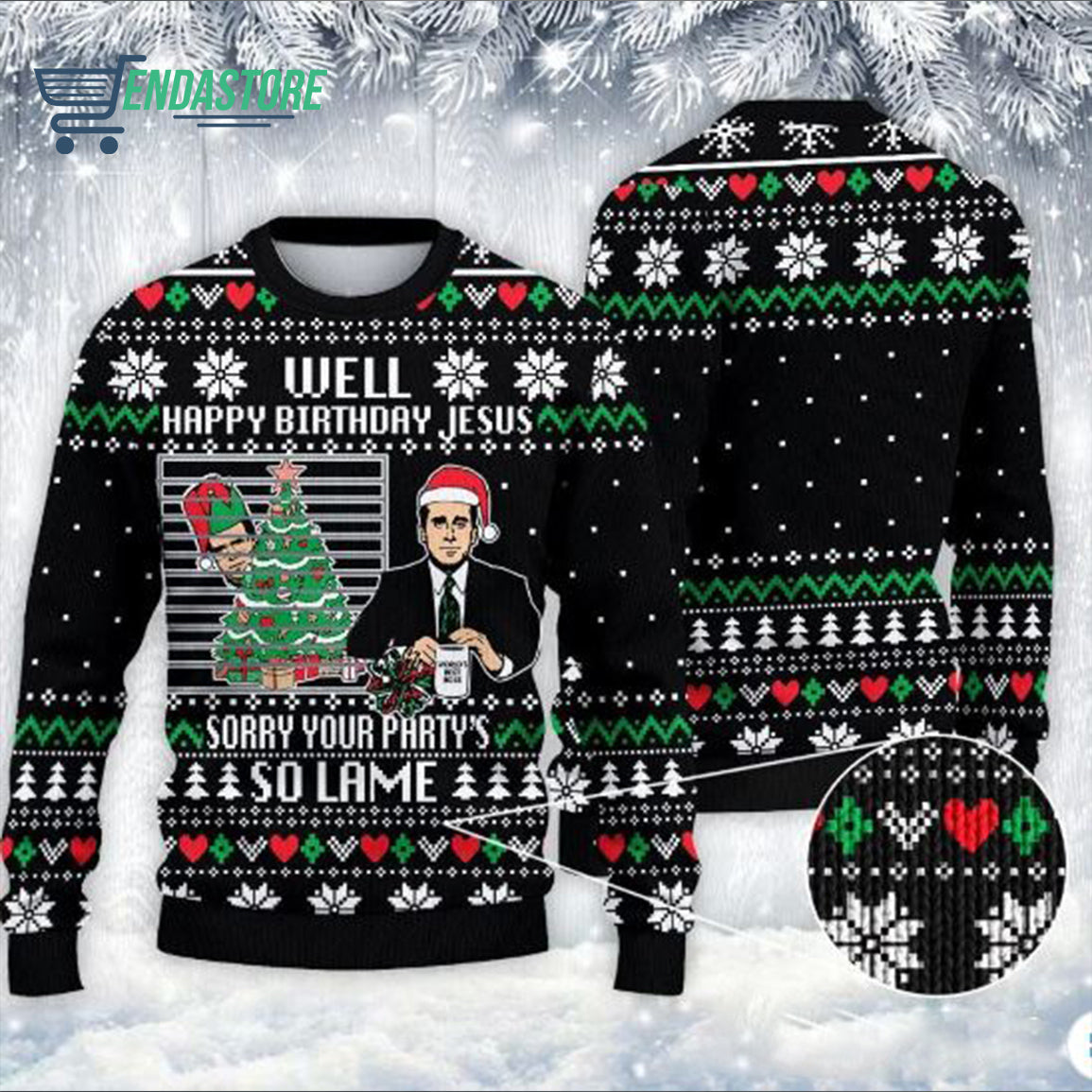 BTS Band 3D Christmas Sweater - Holiday Gift product image 3