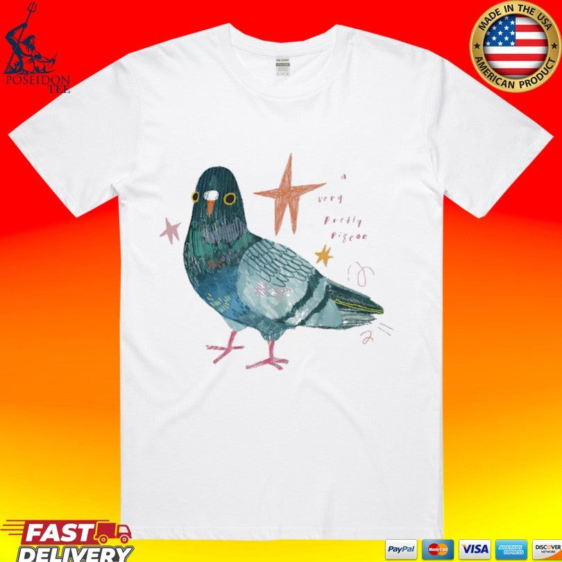 A Very Pretty Pigeon - Adult & Kids T-Shirts, Sweatshirts & Hoodies apparel design preview 1