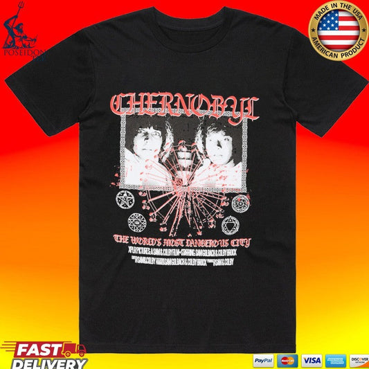 Xplr The World's Most Dangerous City Chernobyl - Adult & Kids T-Shirts, Sweatshirts & Hoodies apparel design preview 1