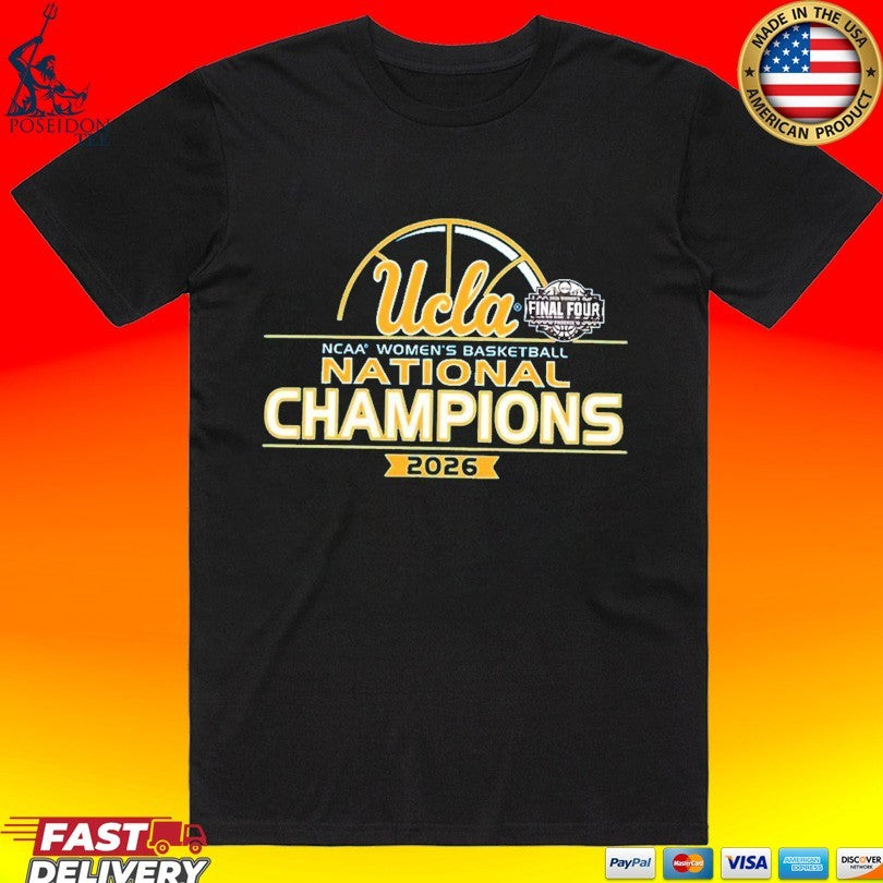Adult 2026 Women's Basketball National Champions Ucla - Adult & Kids T-Shirts, Sweatshirts & Hoodies apparel design preview 1