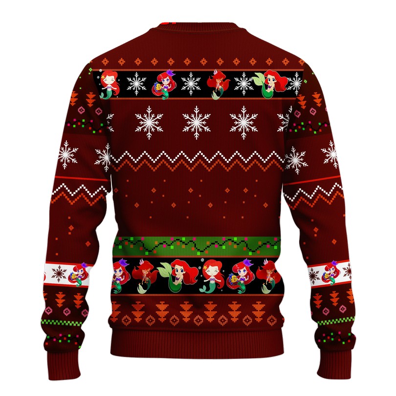 Airel Mermaid Ugly Christmas Sweater - Holiday Gift product image 2