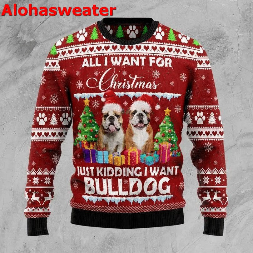 All I Want For Christmas Is A Ugly Dachshund Gift Ugly Christmas Sweater - Holiday Gift product image 3