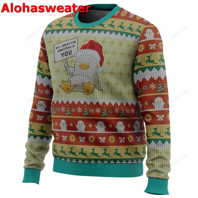 All i want for Christmas is you Christmas Sweater - Holiday Gift product image 4