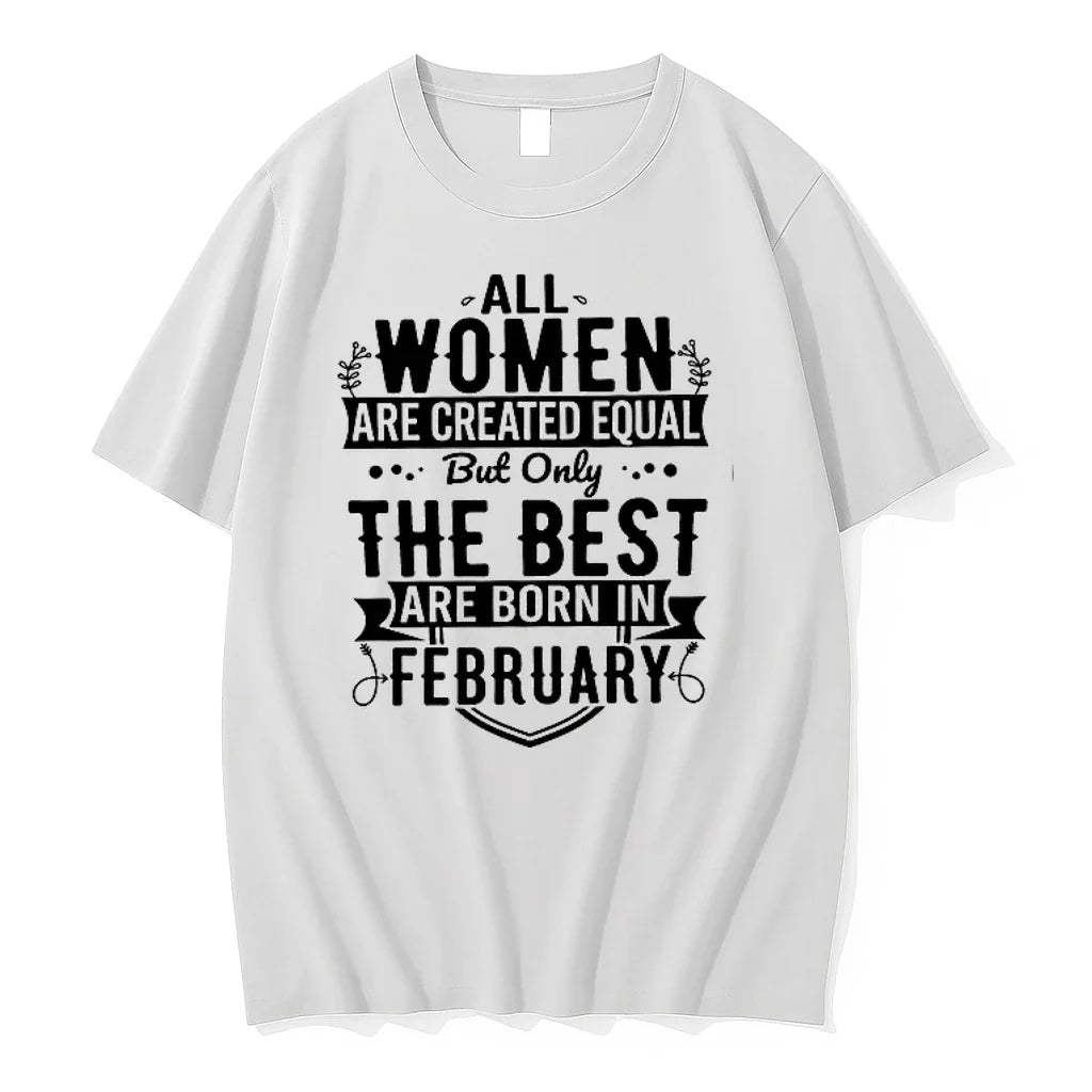 All Women Are Created Equal But Only The Best Born In - Adult & Kids T-Shirts, Sweatshirts & Hoodies apparel design preview 1