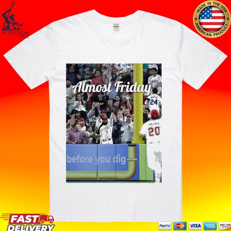 Almost Friday Adell Before You Dig - Adult & Kids T-Shirts, Sweatshirts & Hoodies apparel design preview 1