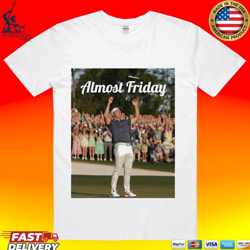 Almost Friday Golf - Adult & Kids T-Shirts, Sweatshirts & Hoodies apparel design preview 1