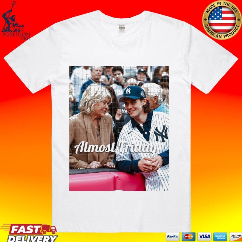 Almost Friday Hughes - Adult & Kids T-Shirts, Sweatshirts & Hoodies apparel design preview 1