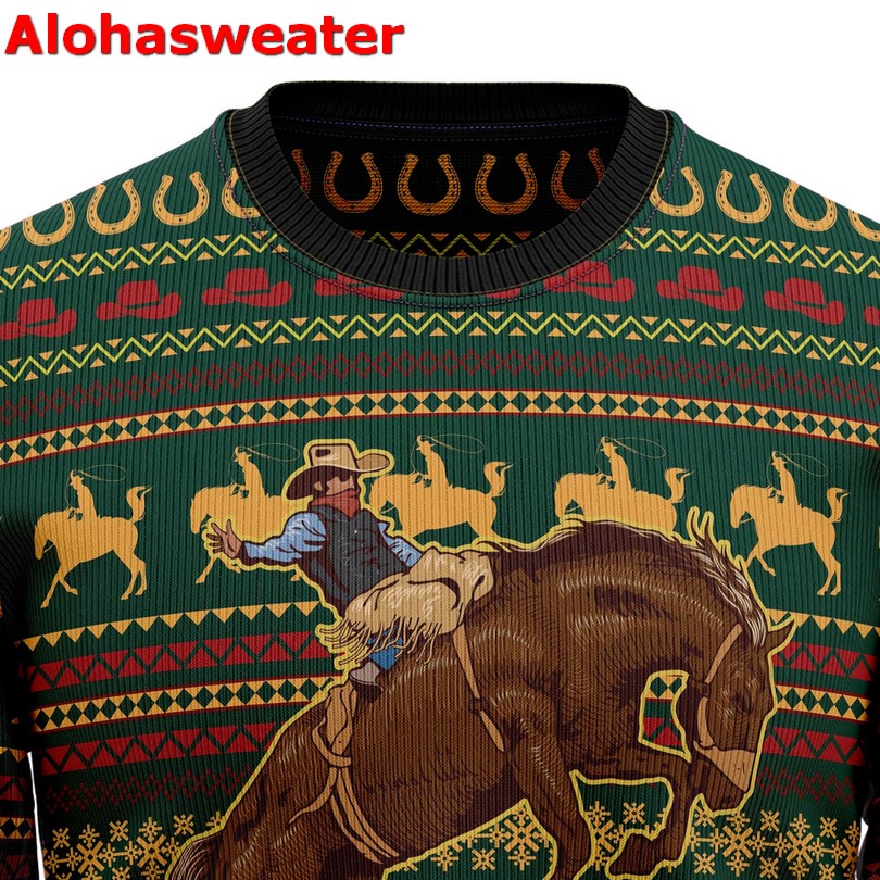 Amazing cowboy Christmas Sweater - Holiday Gift product image 2