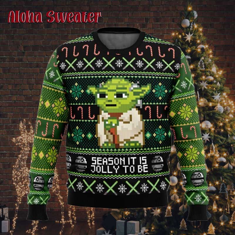 Baby Yoda Cute Mandalorion Character Ugly Christmas Sweater - Holiday Gift product image 4