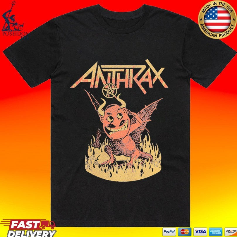 Anthrax Coal Demon - Adult & Kids T-Shirts, Sweatshirts & Hoodies apparel design preview 1