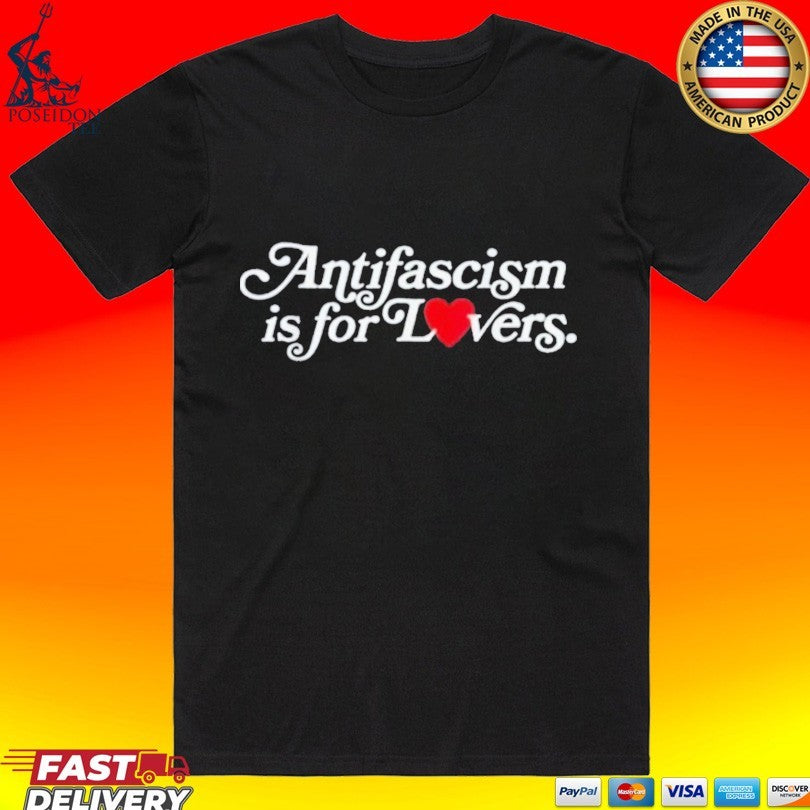 Antifascism Is For Lovers - Adult & Kids T-Shirts, Sweatshirts & Hoodies apparel design preview 1