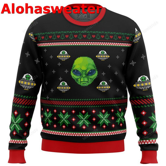 Area 51 Alien Christmas Sweater - Holiday Gift product image