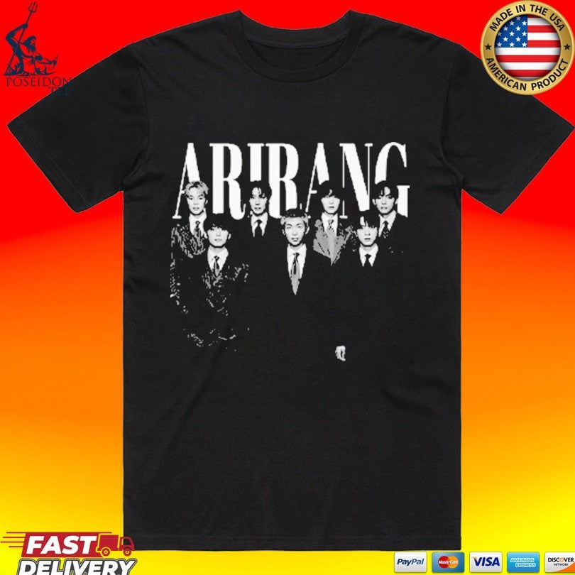 Arirang Bangtan Boys 2026 Tour - Adult & Kids T-Shirts, Sweatshirts & Hoodies apparel design preview 1