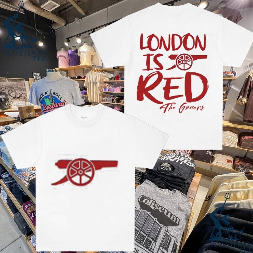 Arsenal London Is Red - Adult & Kids T-Shirts, Sweatshirts & Hoodies apparel design preview 1