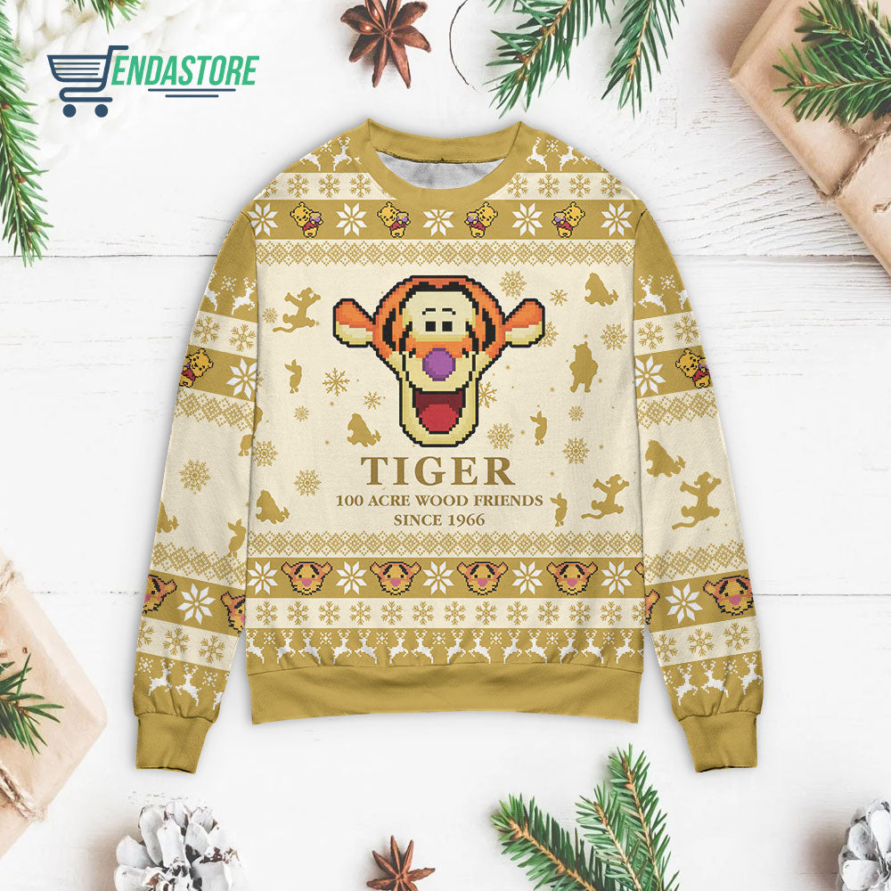 Winnie the Pooh Tigger 3D Christmas Sweater - Holiday Gift product image 4