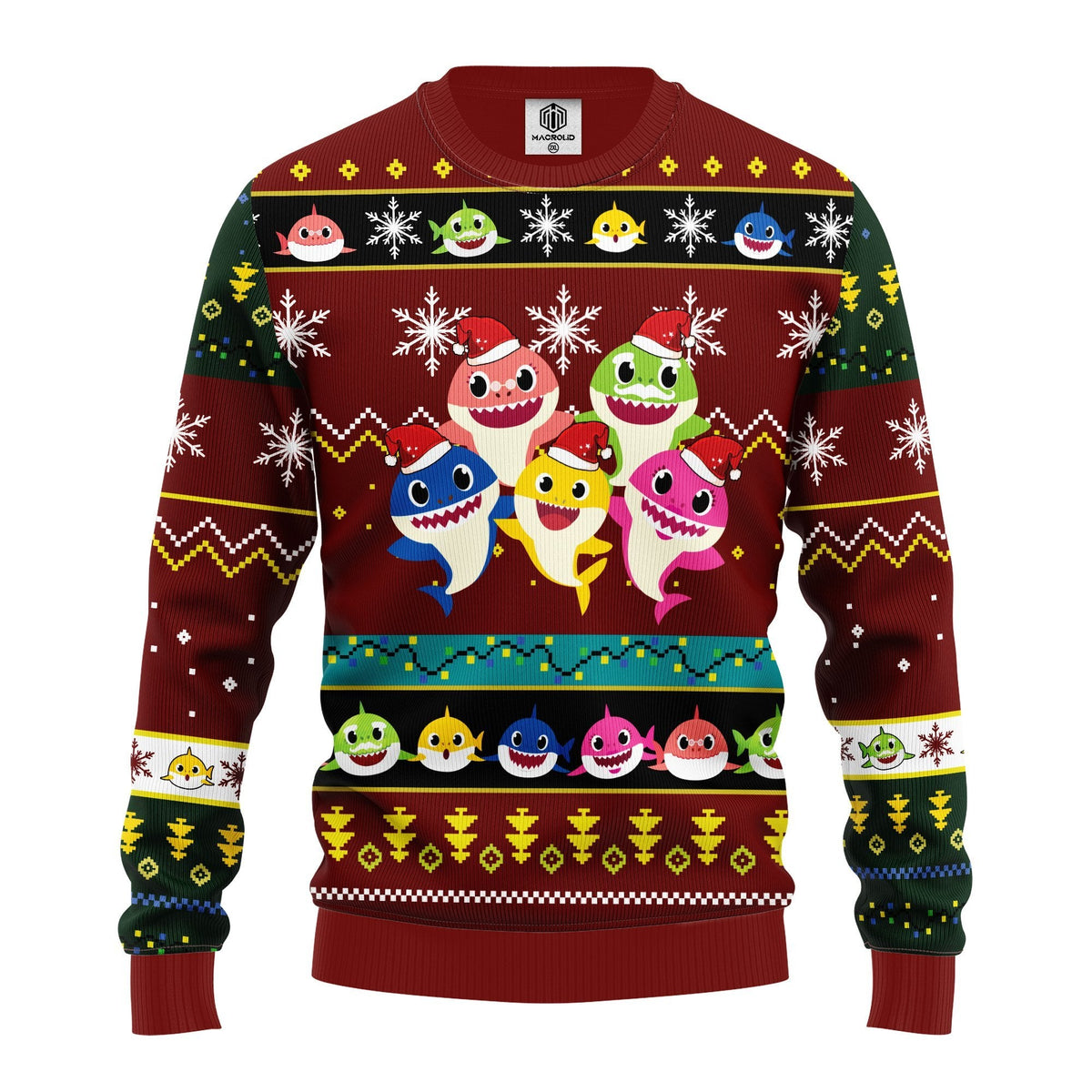 Baby Shark 3D Christmas Sweater - Holiday Gift product image
