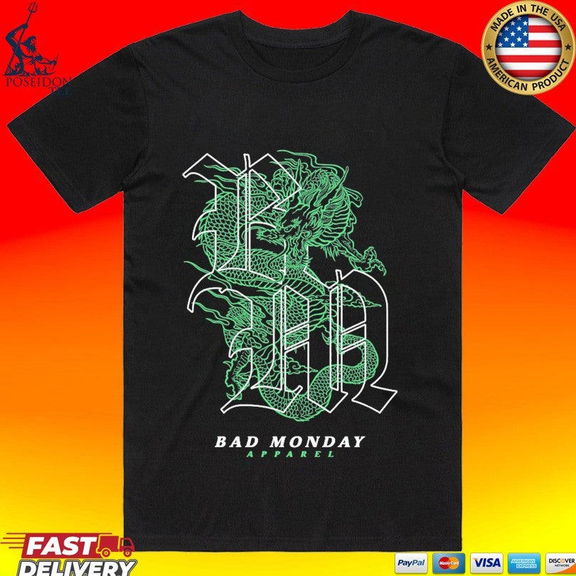 Bad Monday Apparel Bm Dragon - Adult & Kids T-Shirts, Sweatshirts & Hoodies apparel design preview 1
