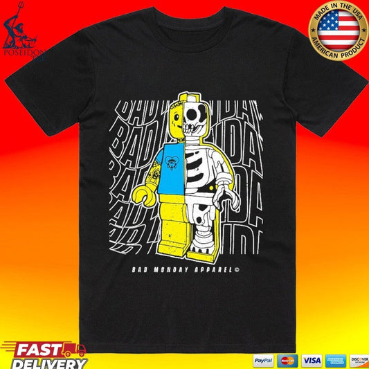 Bad Monday Apparel Kids Bonehead - Adult & Kids T-Shirts, Sweatshirts & Hoodies apparel design preview 1