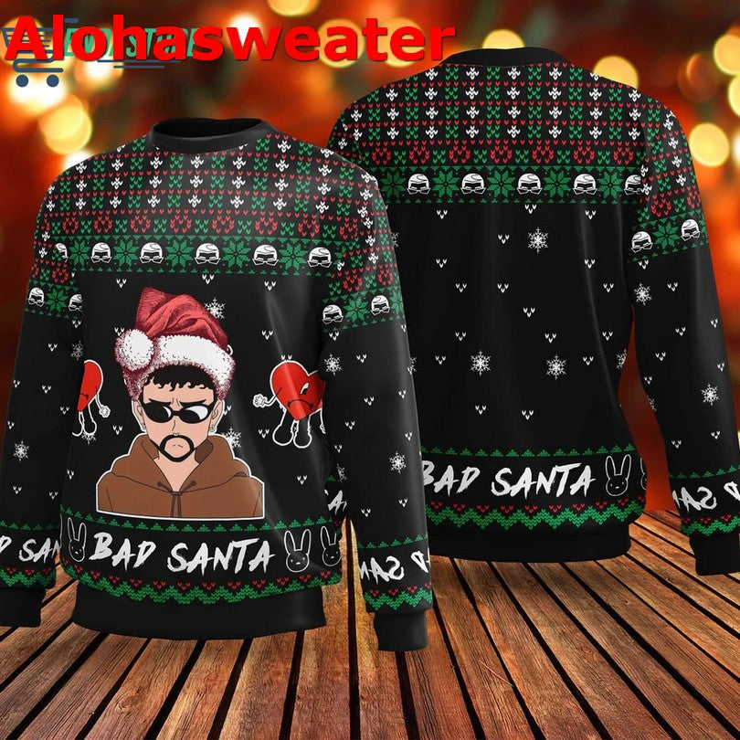 Bah Humpug Christmas Sweater - Holiday Gift product image 4