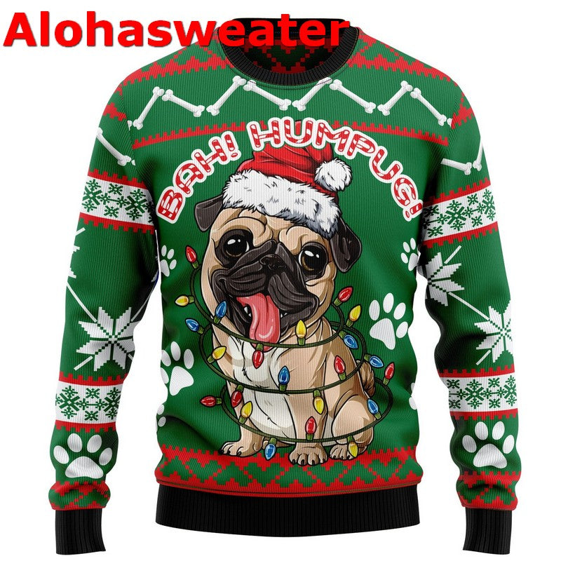 Bah Humpug Christmas Sweater - Holiday Gift product image