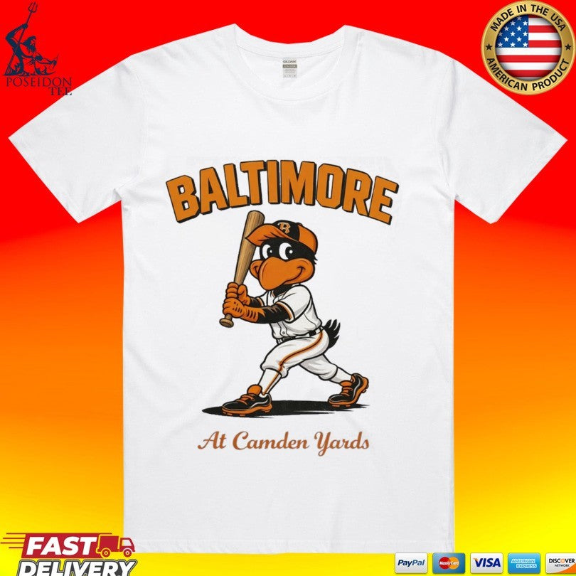 Baltimore At Camden Yards The Yard Bird Micro - Adult & Kids T-Shirts, Sweatshirts & Hoodies apparel design preview 1