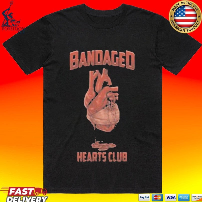 Bandaged Hearts Club - Adult & Kids T-Shirts, Sweatshirts & Hoodies apparel design preview 1
