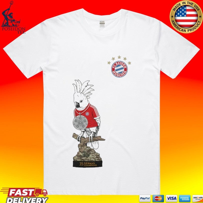 Bayern Munich Bundesliga Title Celebration Deutscher - Adult & Kids T-Shirts, Sweatshirts & Hoodies apparel design preview 1