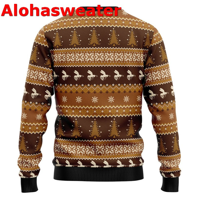 Bee merry Christmas Sweater - Holiday Gift product image 2