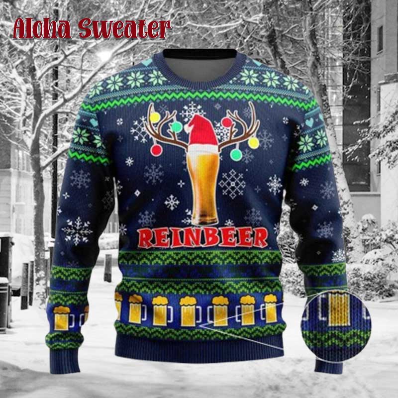 Amazing I Need Beers Ugly Christmas Sweater - Holiday Gift product image 2