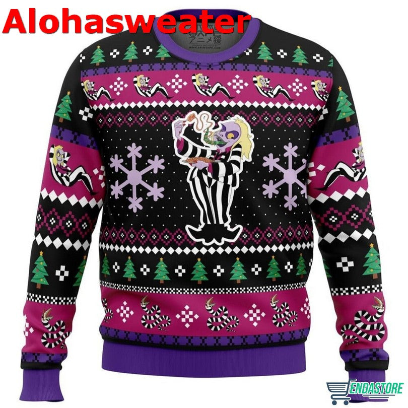 Beetleguise Beetlejuice Christmas Sweater - Holiday Gift product image