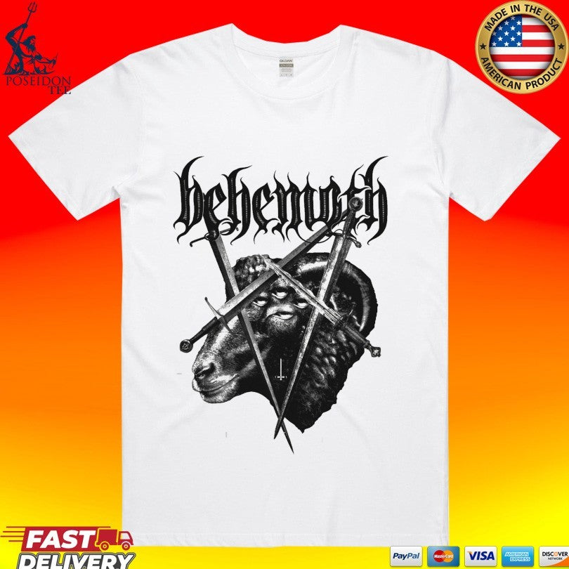 Behemoth Goat Head - Adult & Kids T-Shirts, Sweatshirts & Hoodies apparel design preview 1
