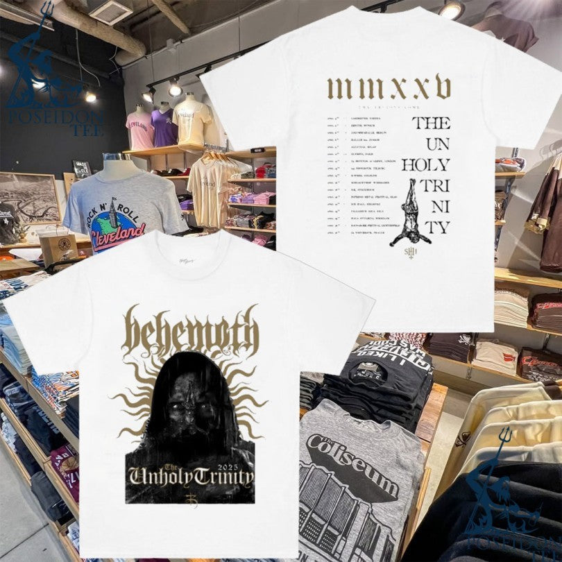 Behemoth The Unholy Trinity - Adult & Kids T-Shirts, Sweatshirts & Hoodies apparel design preview 1