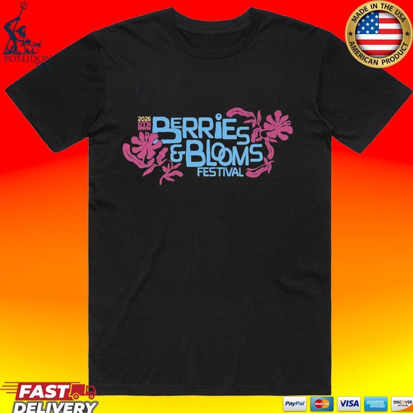 Berries Blooms Festival - Adult & Kids T-Shirts, Sweatshirts & Hoodies apparel design preview 1